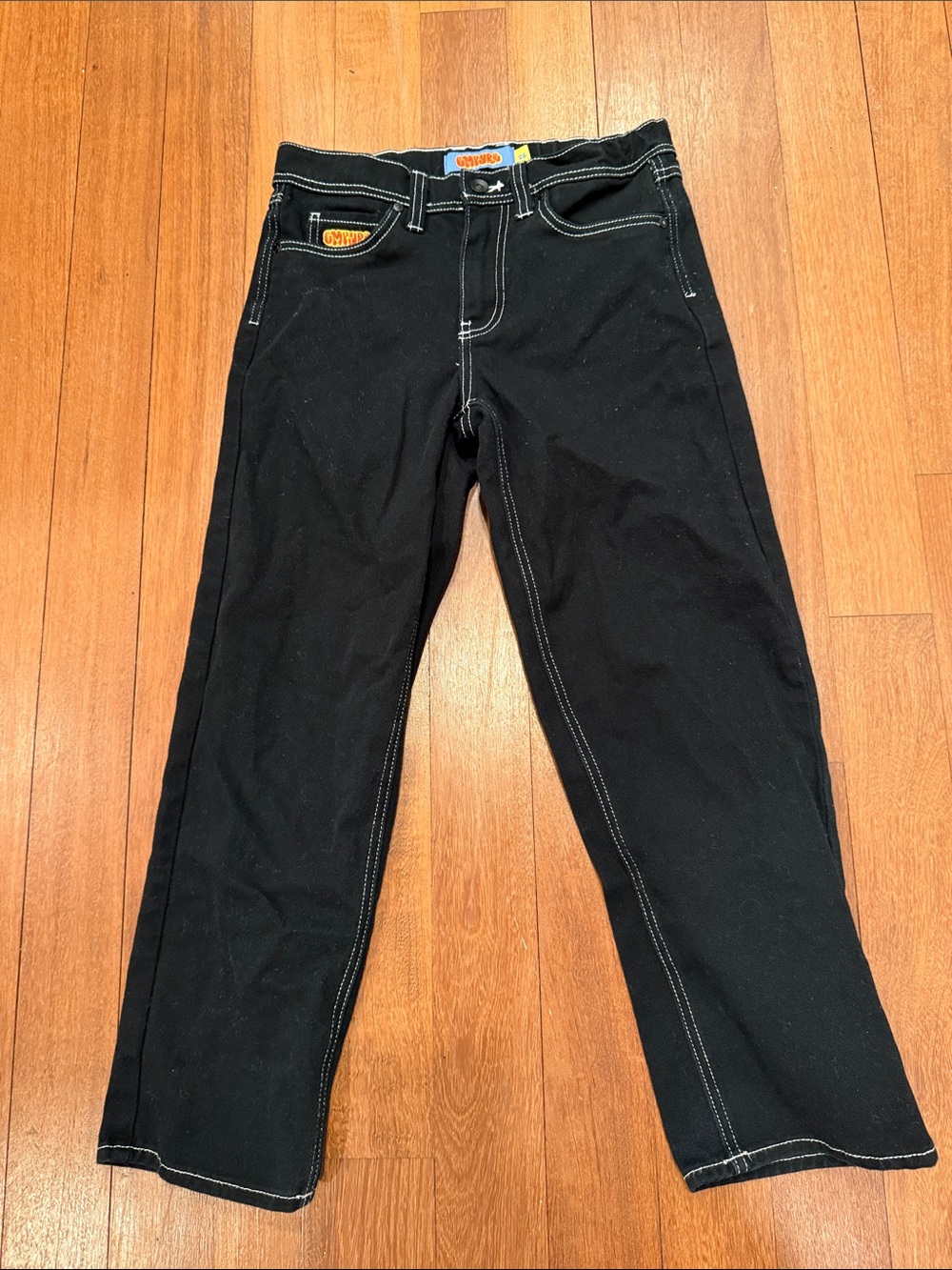 Empyre Youth Skate Pants Size 26 Contrast Stitching